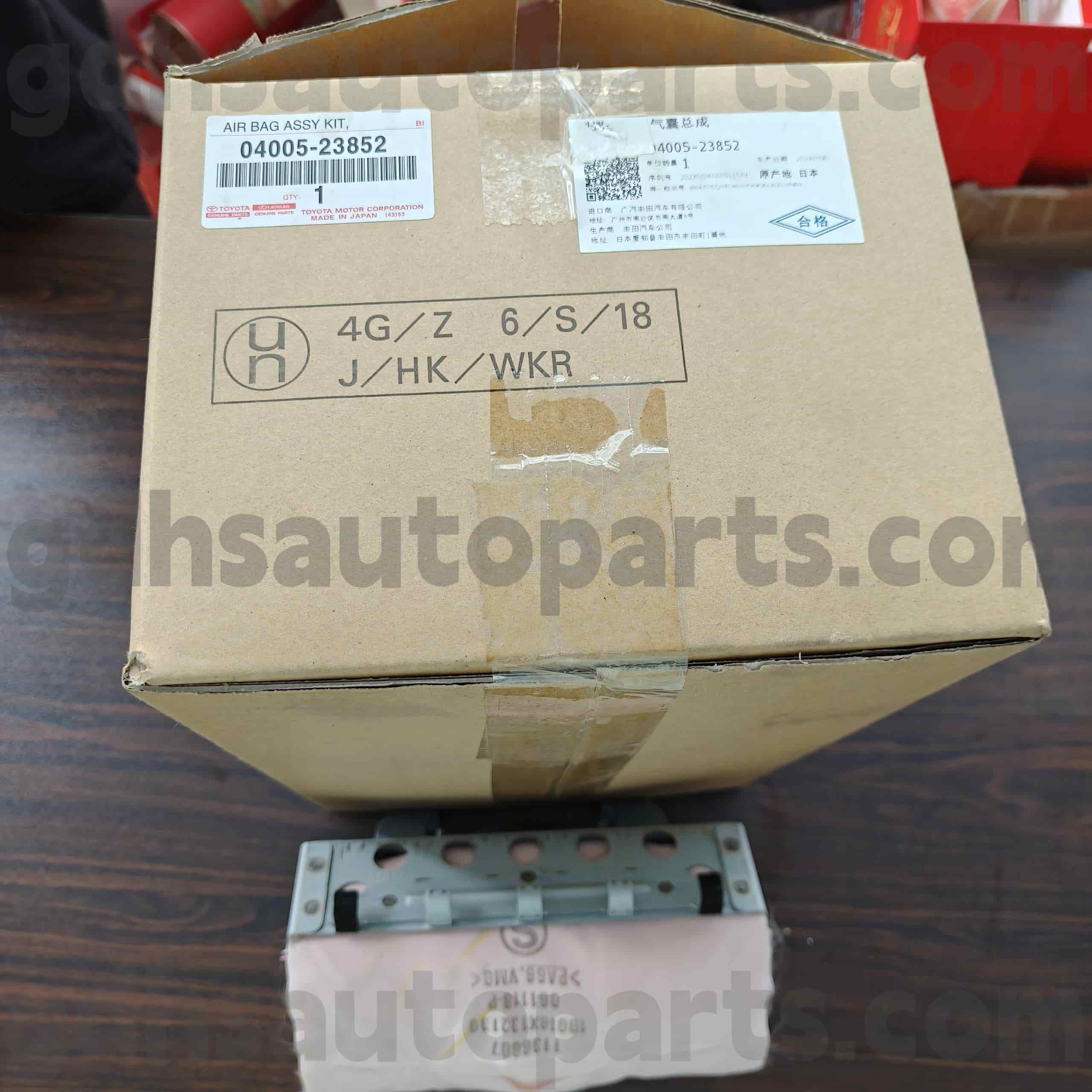 04005-23852 Toyota genuina partibus viatoribus Airbag Conventus pro Yaris