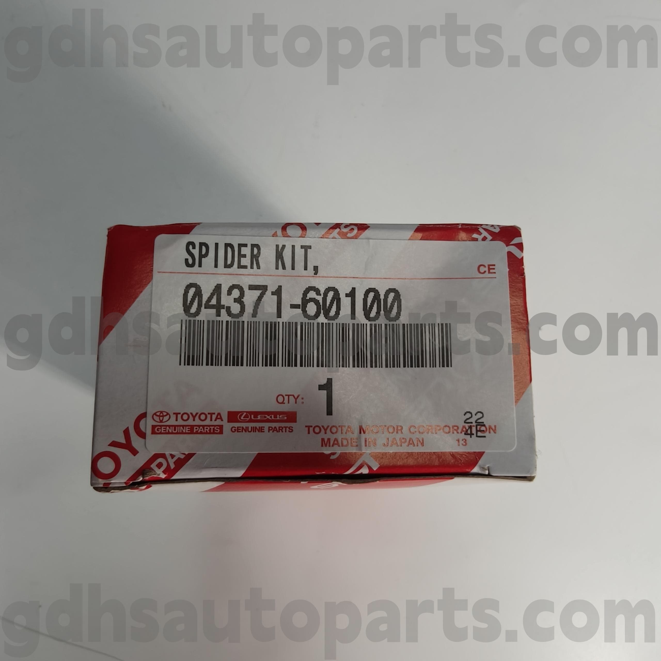 04371-60100 Toyota genuina partes gubernaculo Knuckle Hilux, coronam consolationem Chassis nulla. Grn280 TRH213