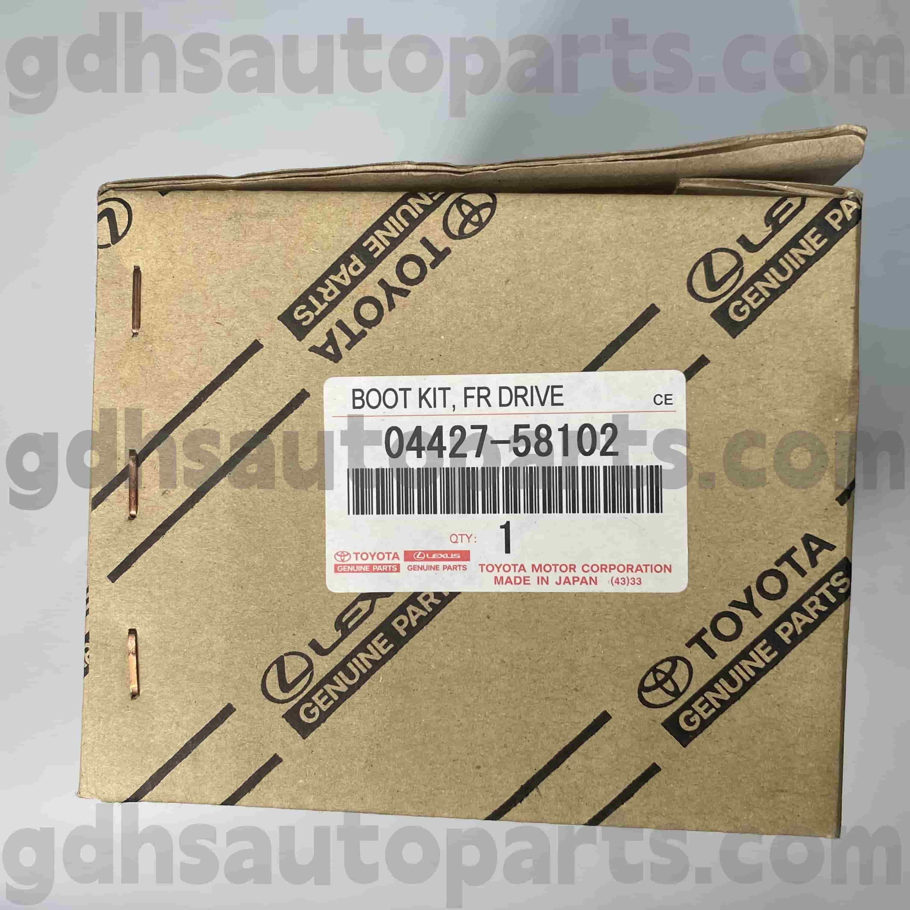 04427-58102 Toyota genuina partibus ante VIATOR-latus CV tabernus ad alphardos Chassis nulla. Ayh30