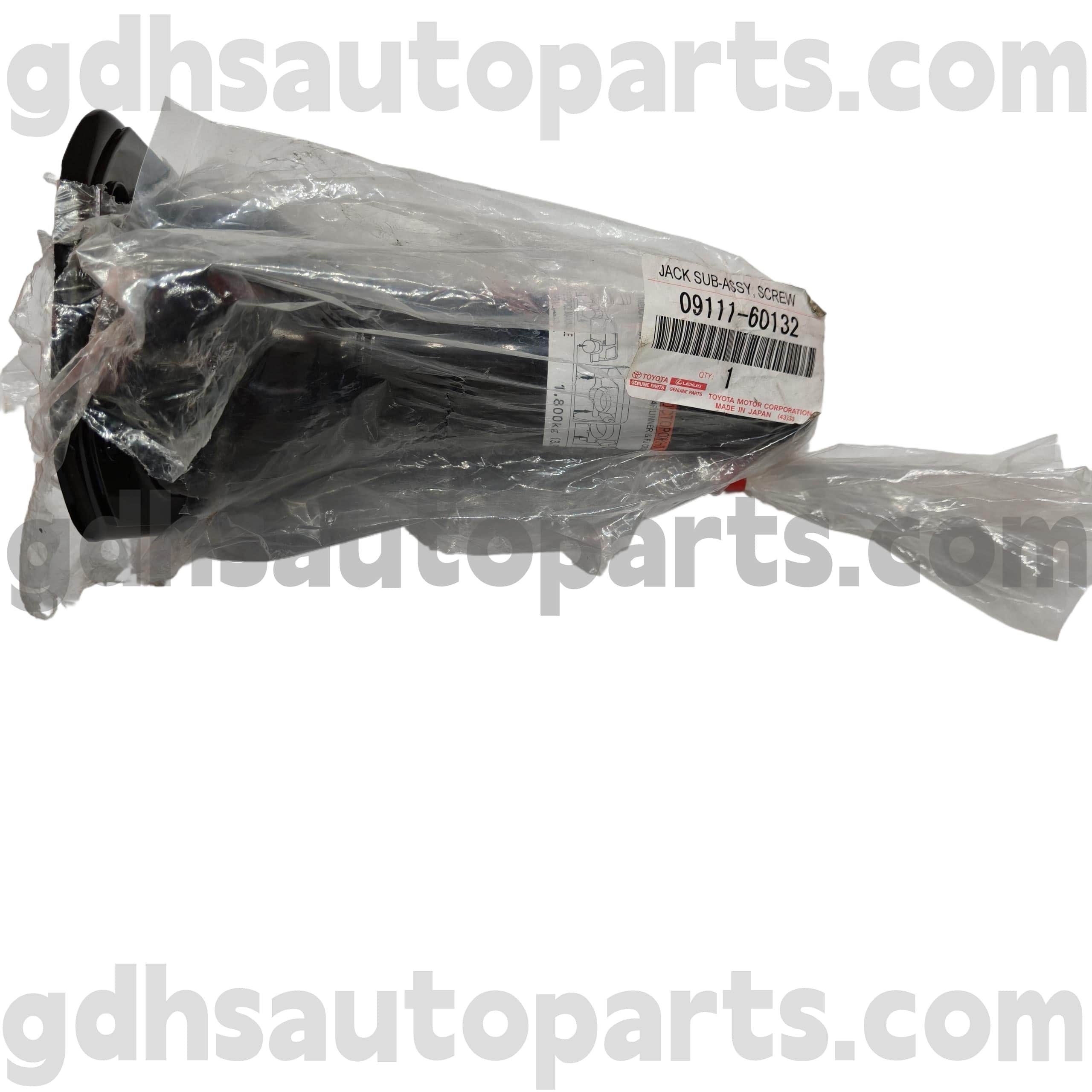 09111-60132 Toyota genuina partibus Jack ad terram Cruiser, FJ Cruiser, Lexus GX460 Chassis nulla. Urj15