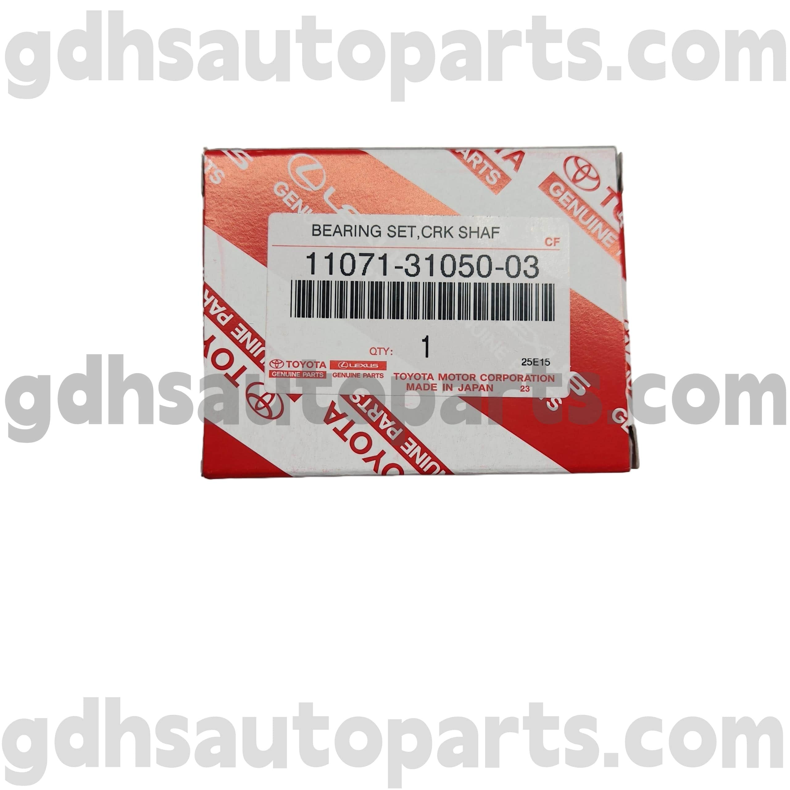11071-3105-03 Toyota genuina partibus Crankshaft afferentem Tacoma, terra Cruiser Prado Chassis nulla. Grj150