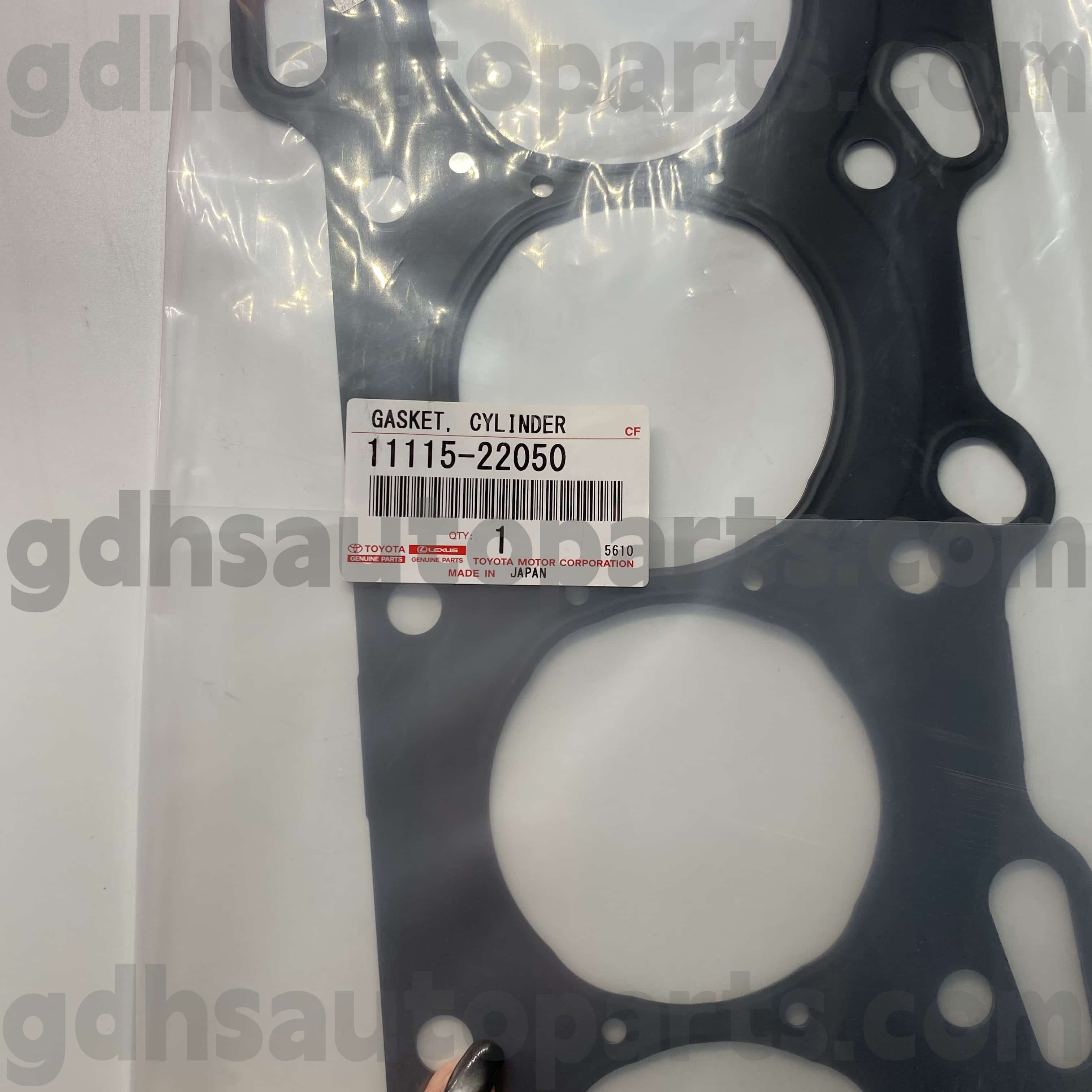 11115-22050 Toyota Genuina partes Cylinder Cover Flexilis Orbis ad Celica, Corolla Chassis nulla. 3zzfe, 4Zzfe..zze12 #.