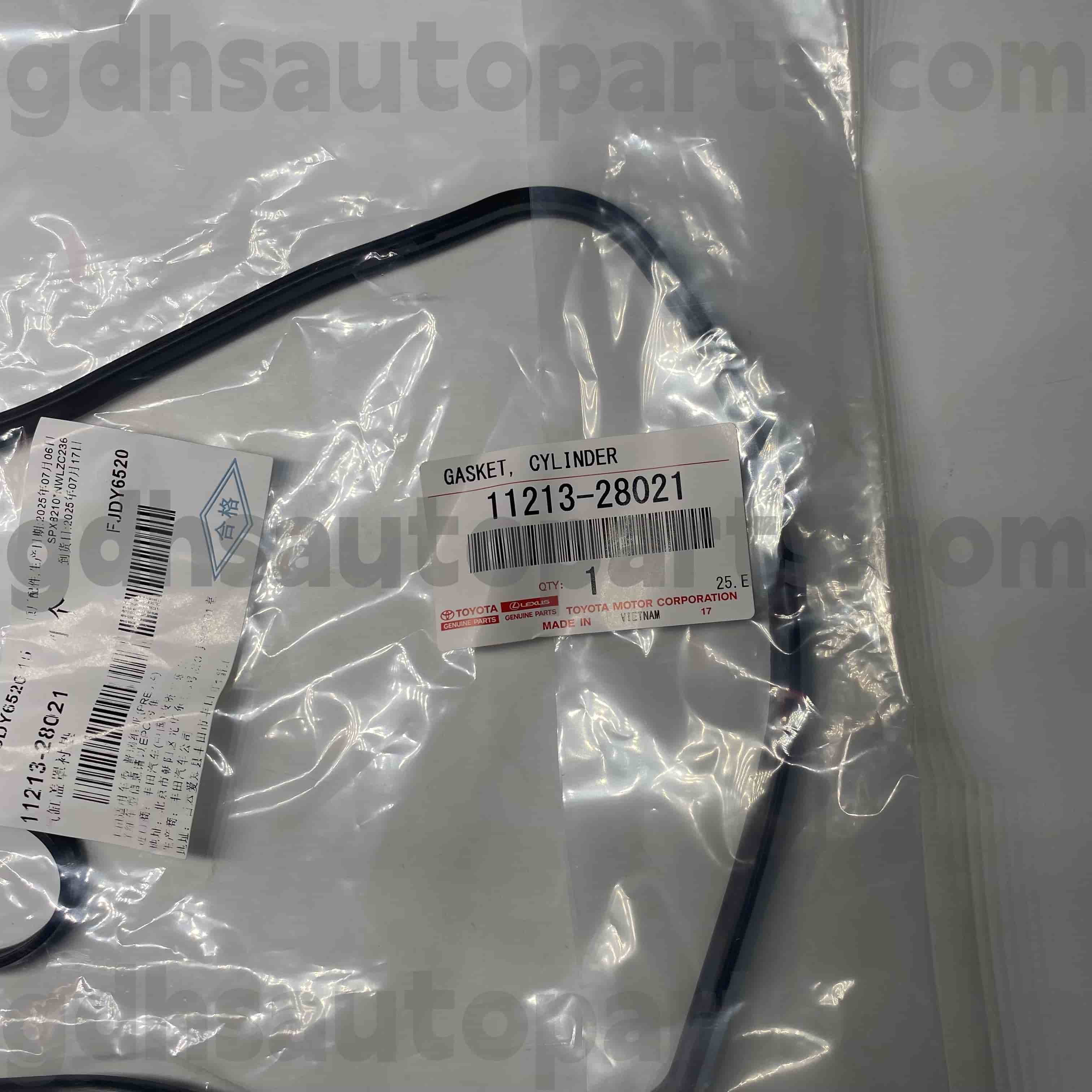 11213-28021 Toyota genuina partes valvae operimentum Flexilis anulum pro Rav4, Previa, Harriz Chassis nulla. # # ACV3 # / IV #