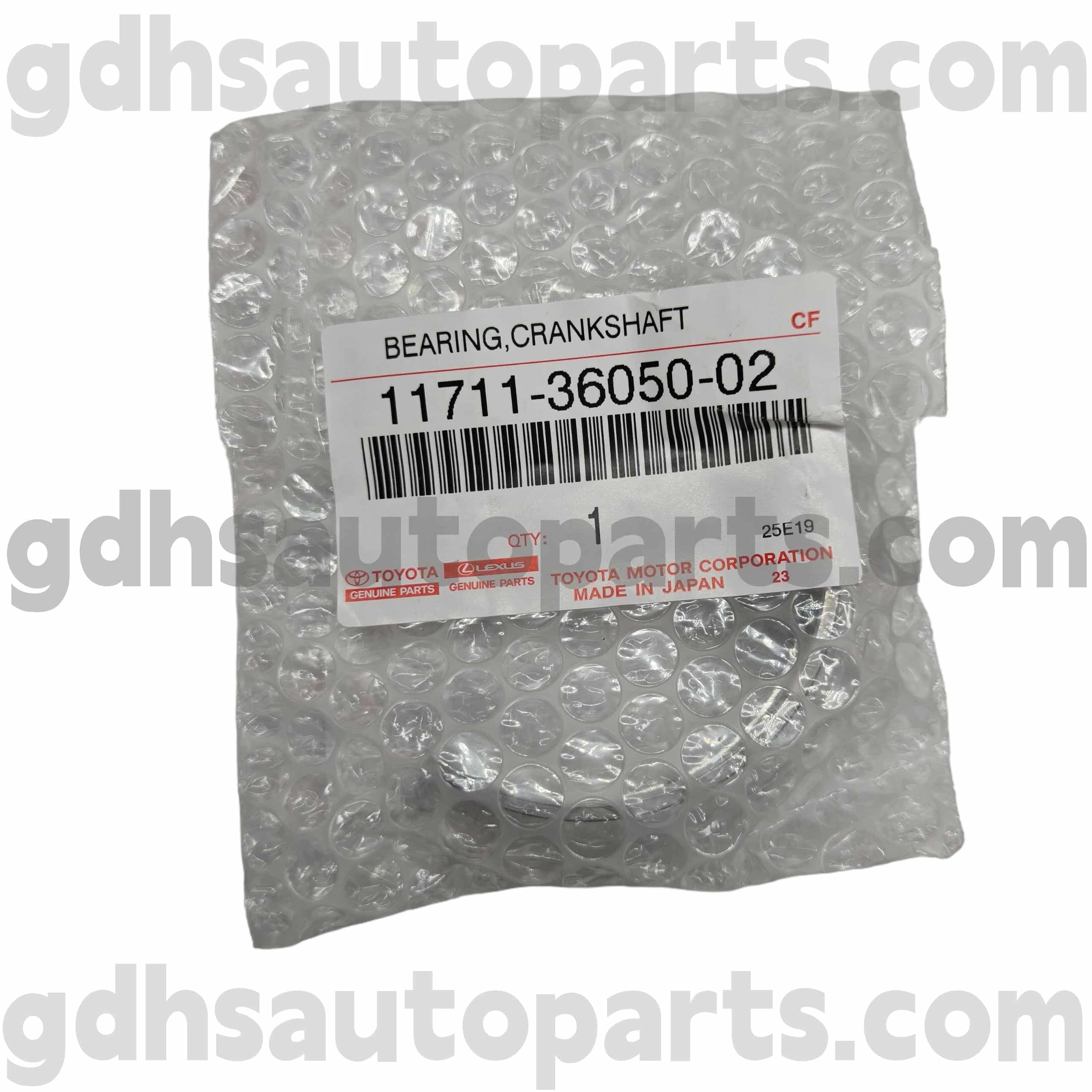 11711-36050-02 Toyota Genuina Partes Crankshaft sustinentes pro CAMRY, RAV4, LEXUS ES350/300H Chassis NO.AYH30