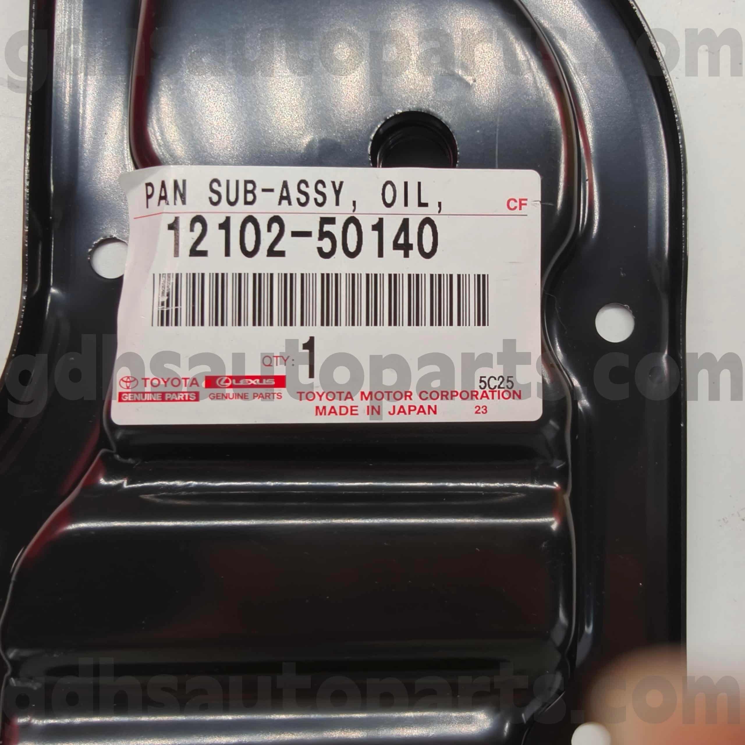 12102-50140 Toyota Sincerus Parts Olei Pan pro METAMORPHOSES Chassis NO.2UZFE UZJ200