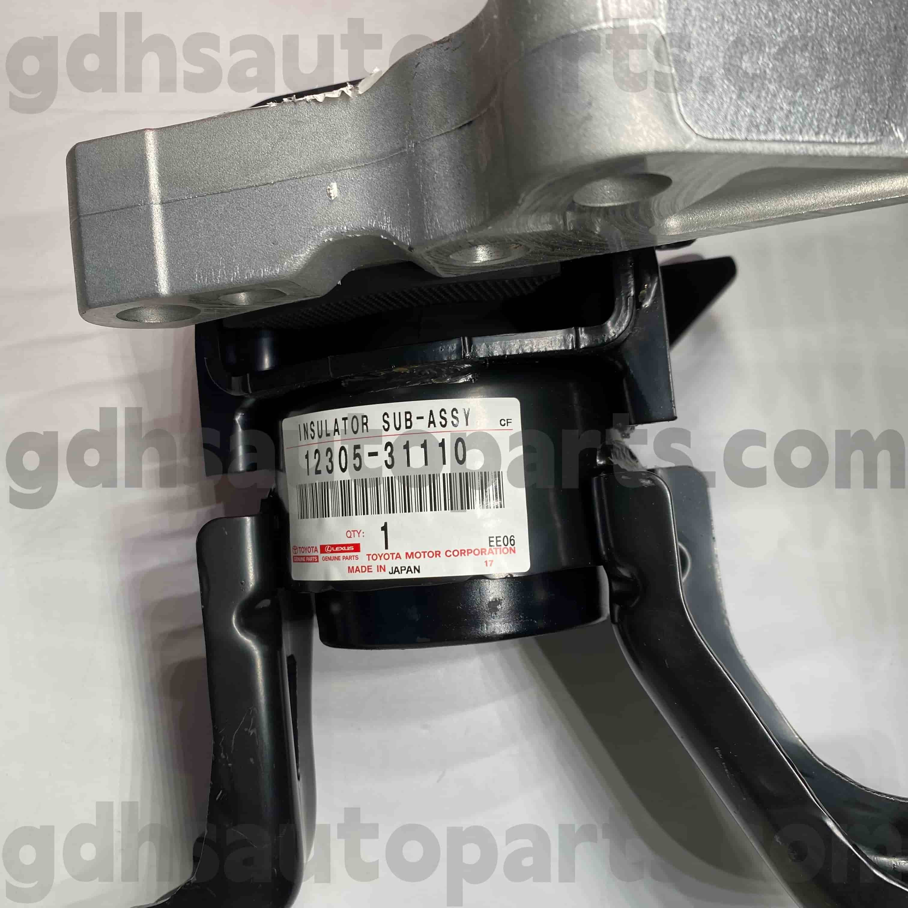 12305-31110 Toyota Genuine Parts Engine Mount pro ALPHARD, LEXUS LM350/LM300H Chassis NO.GGH30