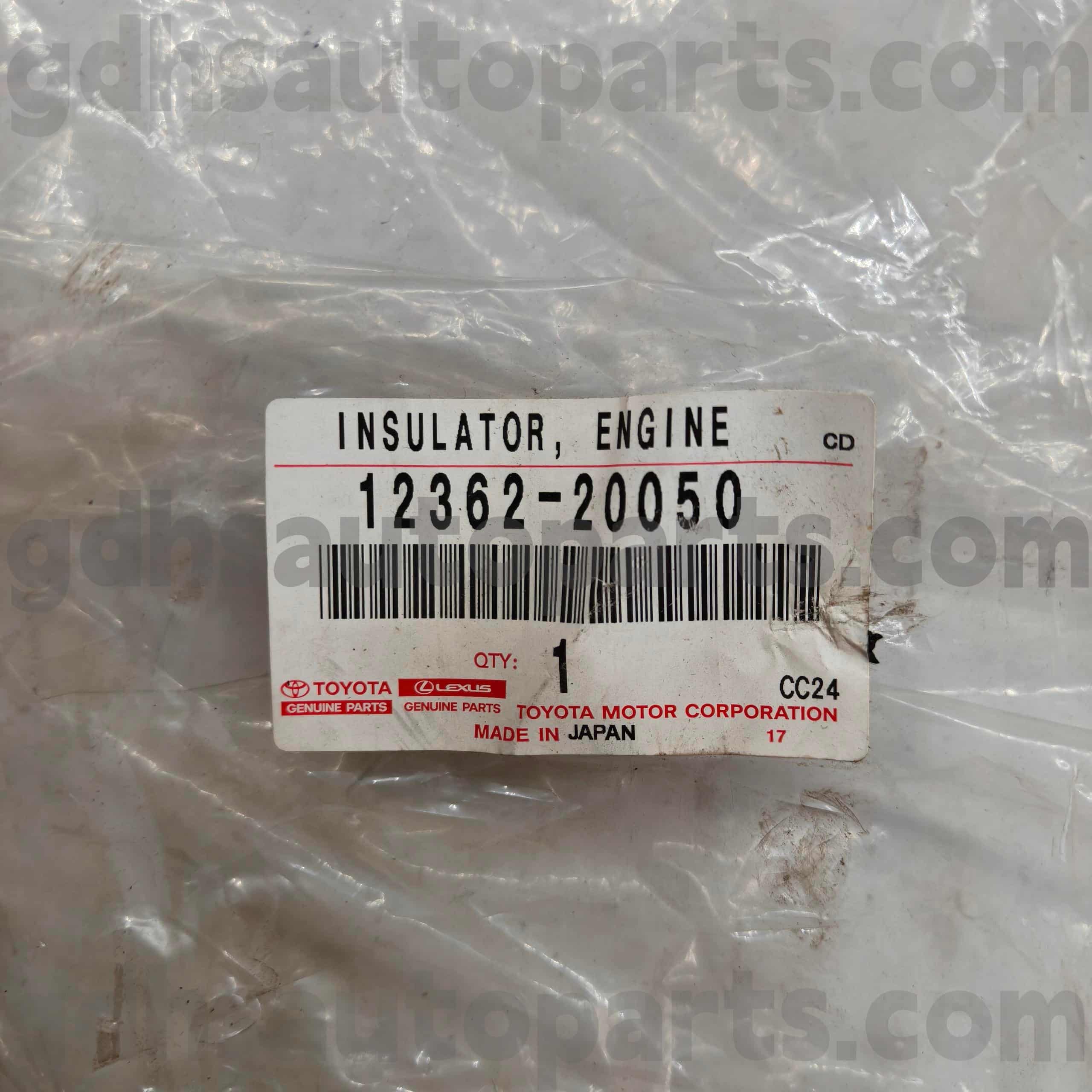 12362-20050 Toyota Genuine Parts Engine Mount pro HARRIER, KLUGER L/V, LEXUS RX300/330/350 Chassis NO.MCU35