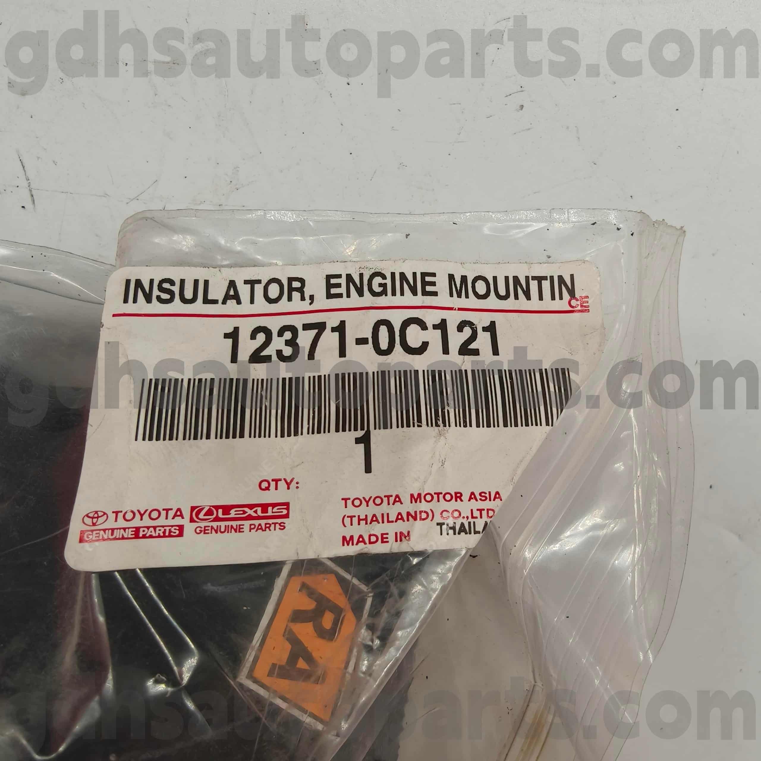 12371-0C121 Toyota Genuina Partes Shift Linkage pro Chassis NO.2TRFE..TGN26..4FC