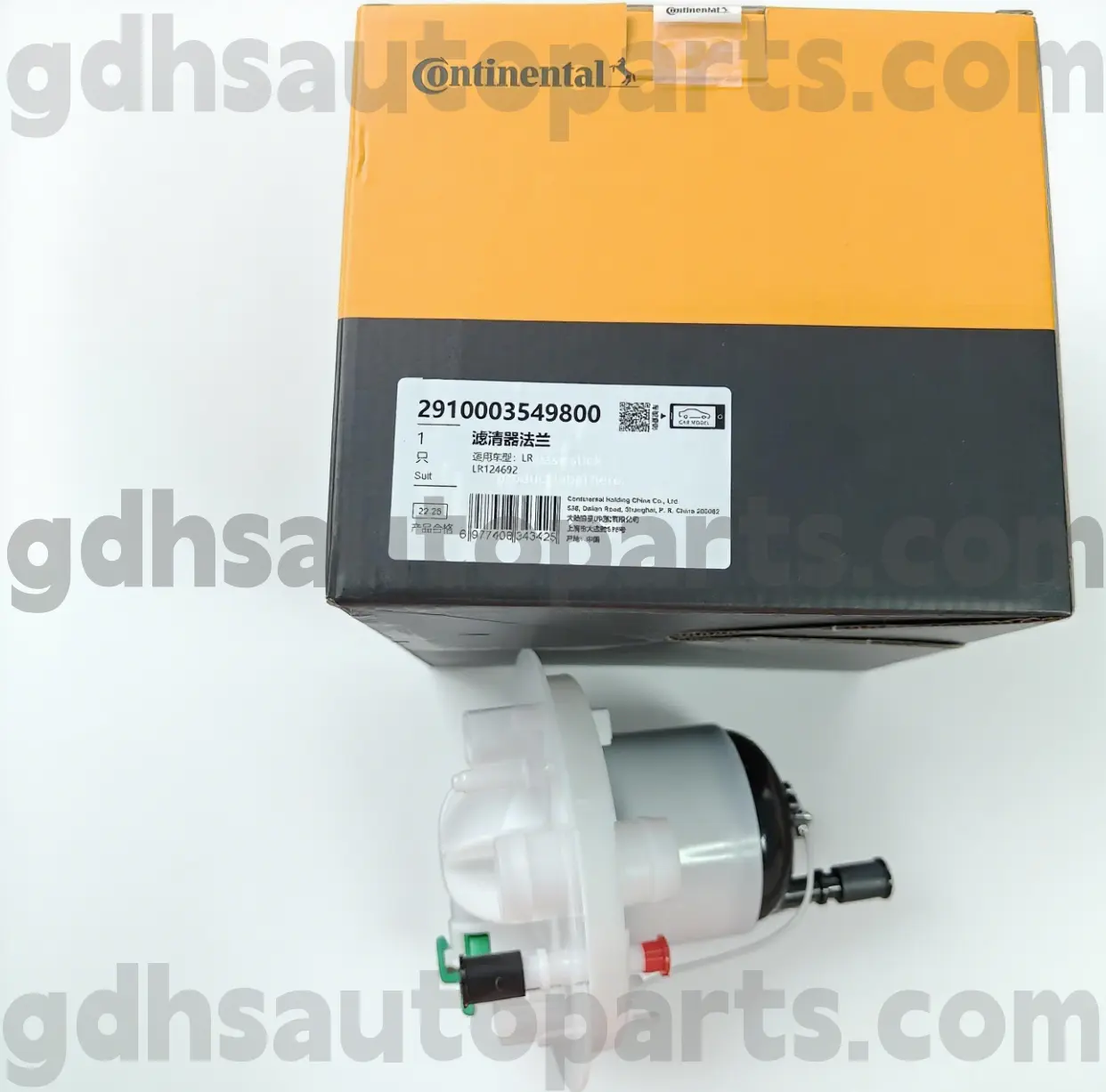 2910003549800 Continental Fuel Filter quia range Renault Vel non. Lr124692