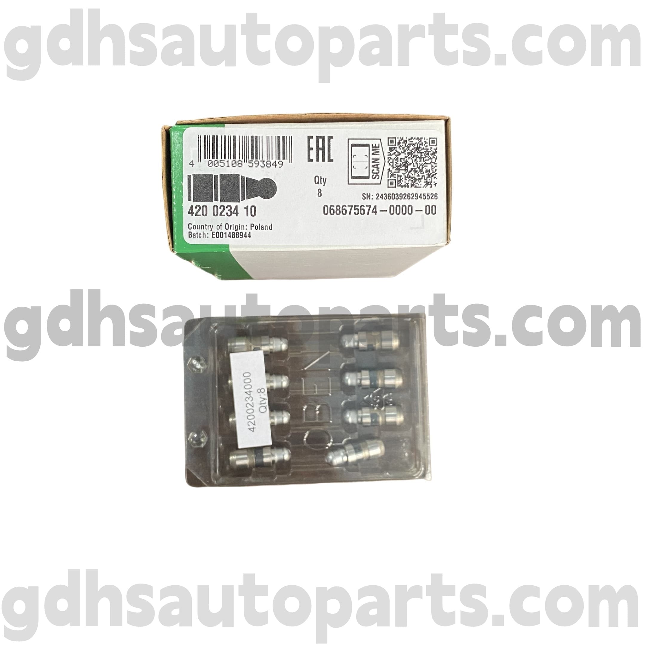 4200234100 schaeffler ina valvae exaltans pro range Renault Vel Renault Vel Ludo Oe No. Lr004168