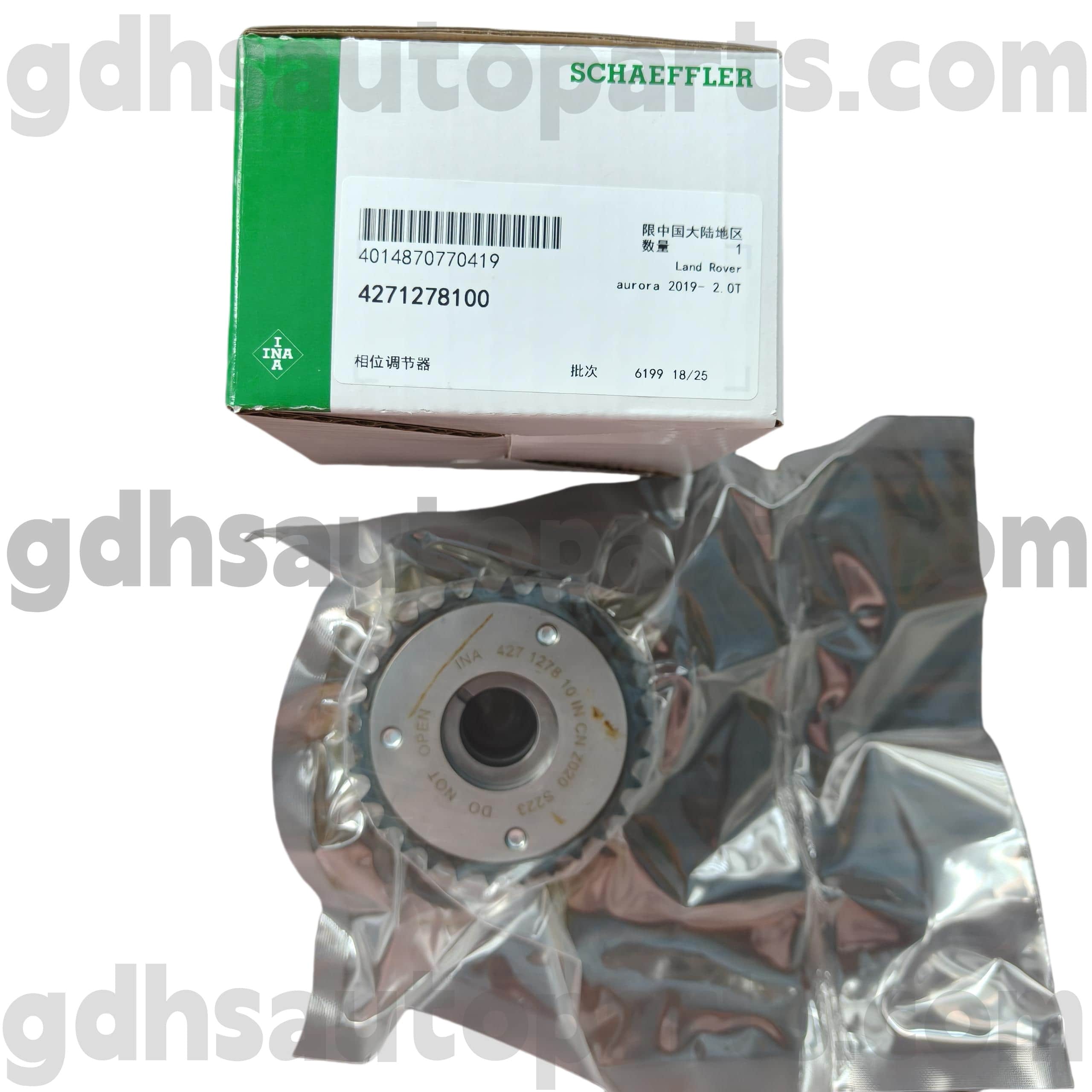 4271278100 schaeffler ina Camshaft leo Sprockel for range Renault Velaris, terrae Renault Vel inventa IV, range Renault Vel, range Renault Vel non. Lr142279