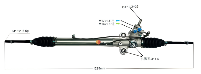 44200-26233 Automotive Gubernaculo Apparatus
