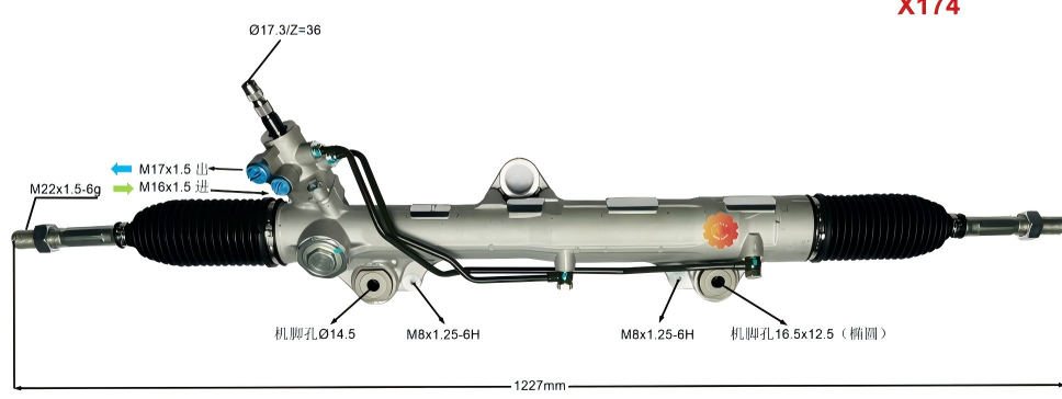 44200-60130 Automotive Gubernaculo Apparatus