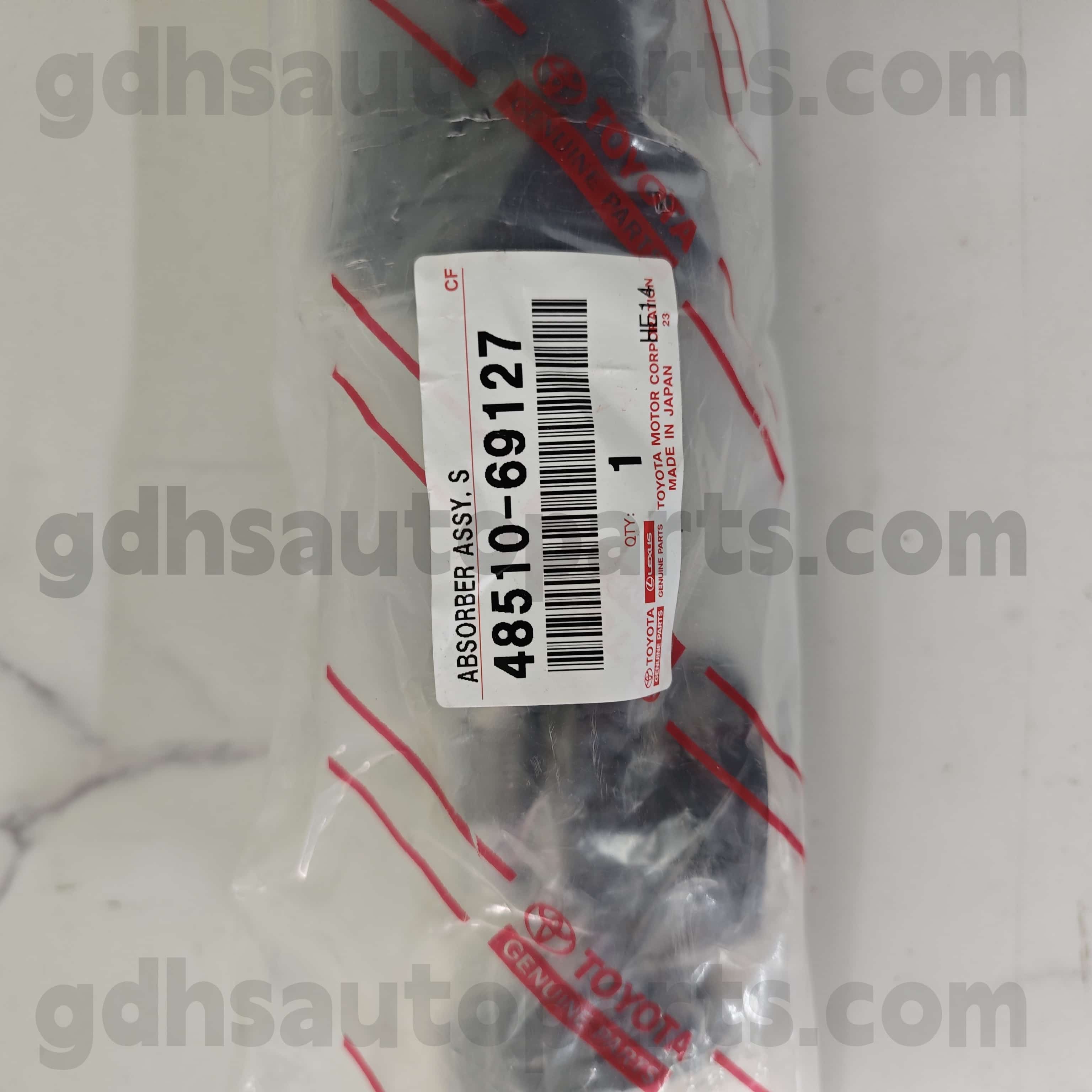 48510-69127 Toyota genuina partes recta fronte vagatur ecclesiam ad terram, terra C, Lexus LX470 Chassis nulla. HDJ101, UZJ100