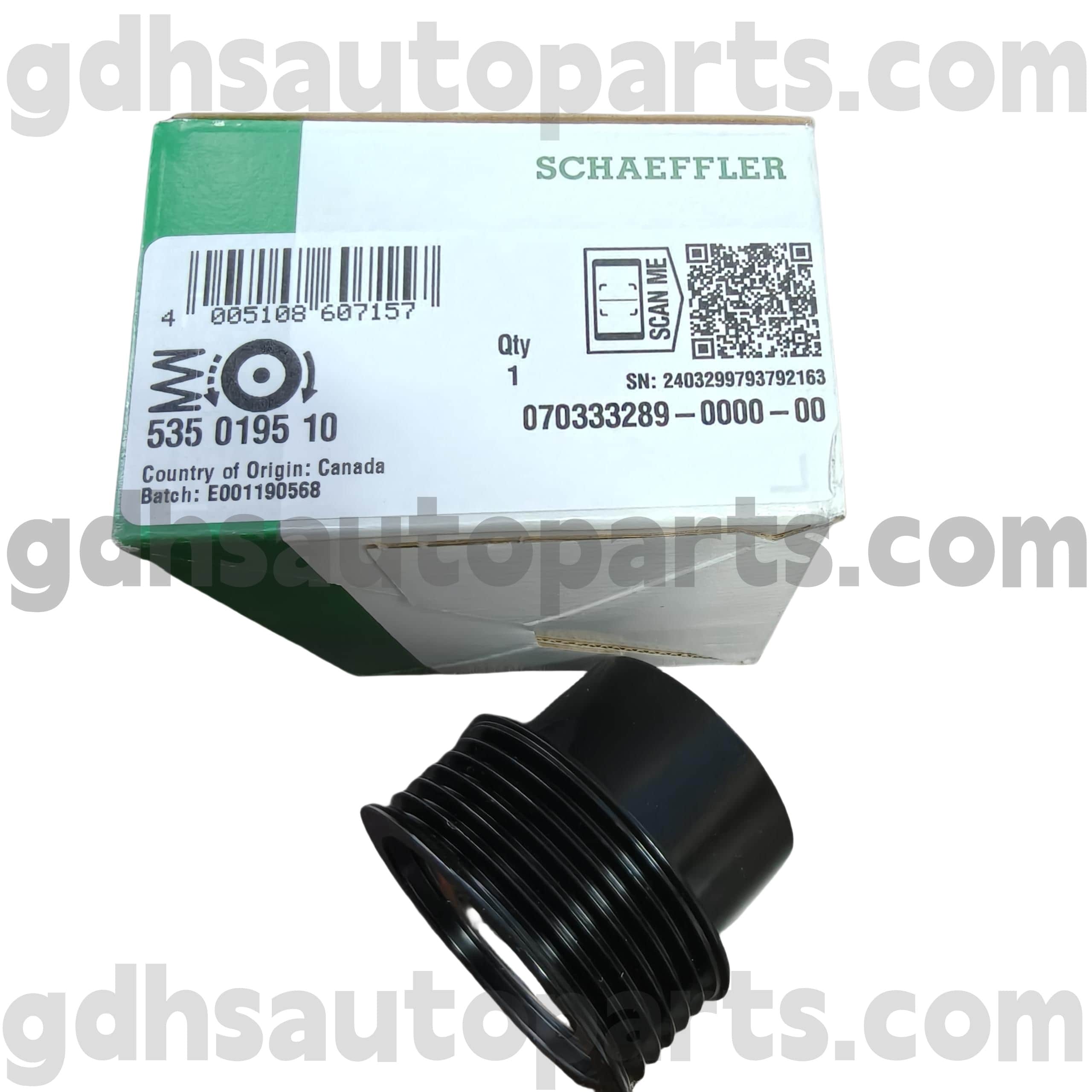 5350195100 schaeffler ina EDLER Pulley ad terram Renault Version II Oe No. Lr005993
