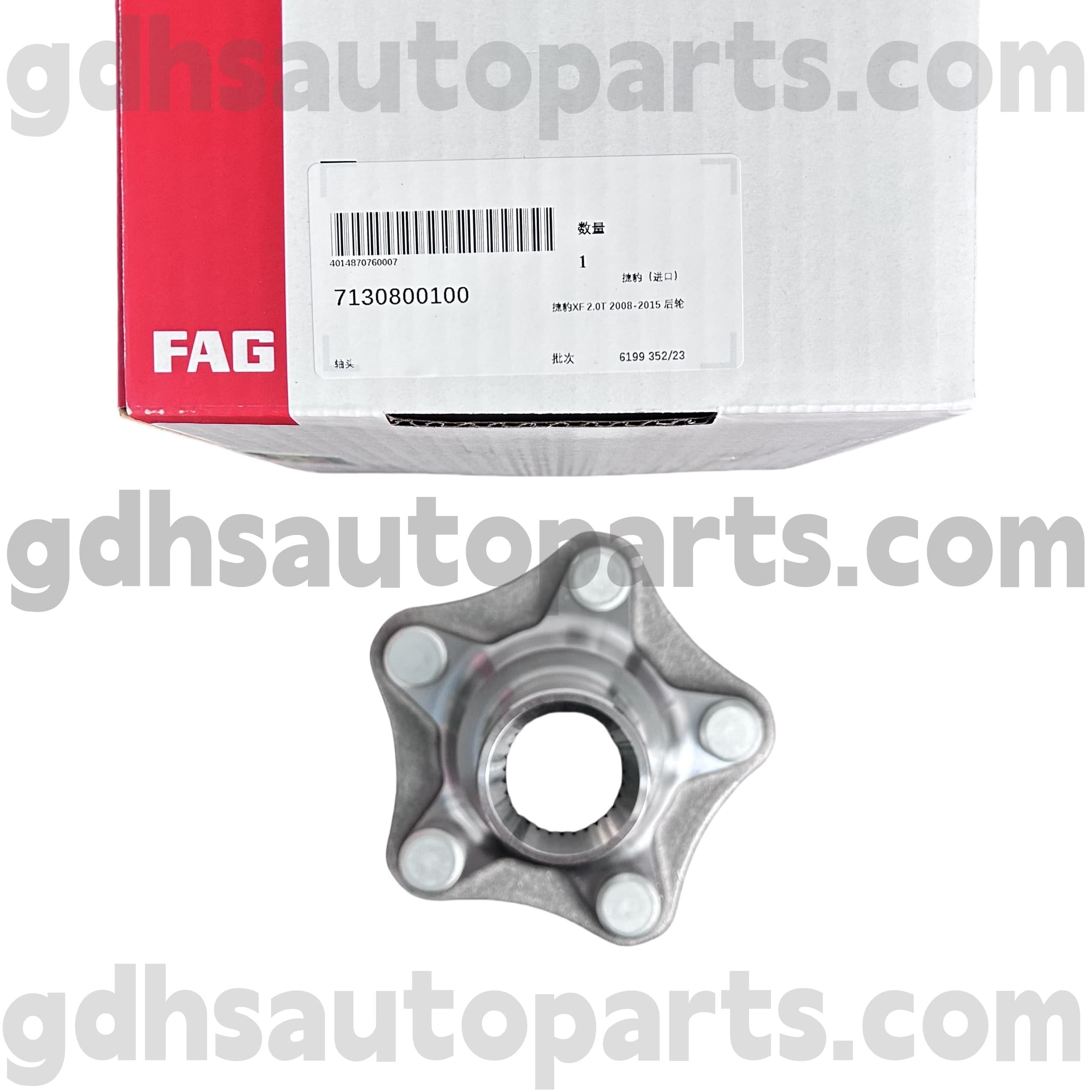 7130800100 schaeffler FAG rotam centrum pro Jaguar XJ, quattro XF, quattro XK, F-genus, F-pace OE non. C2d60511
