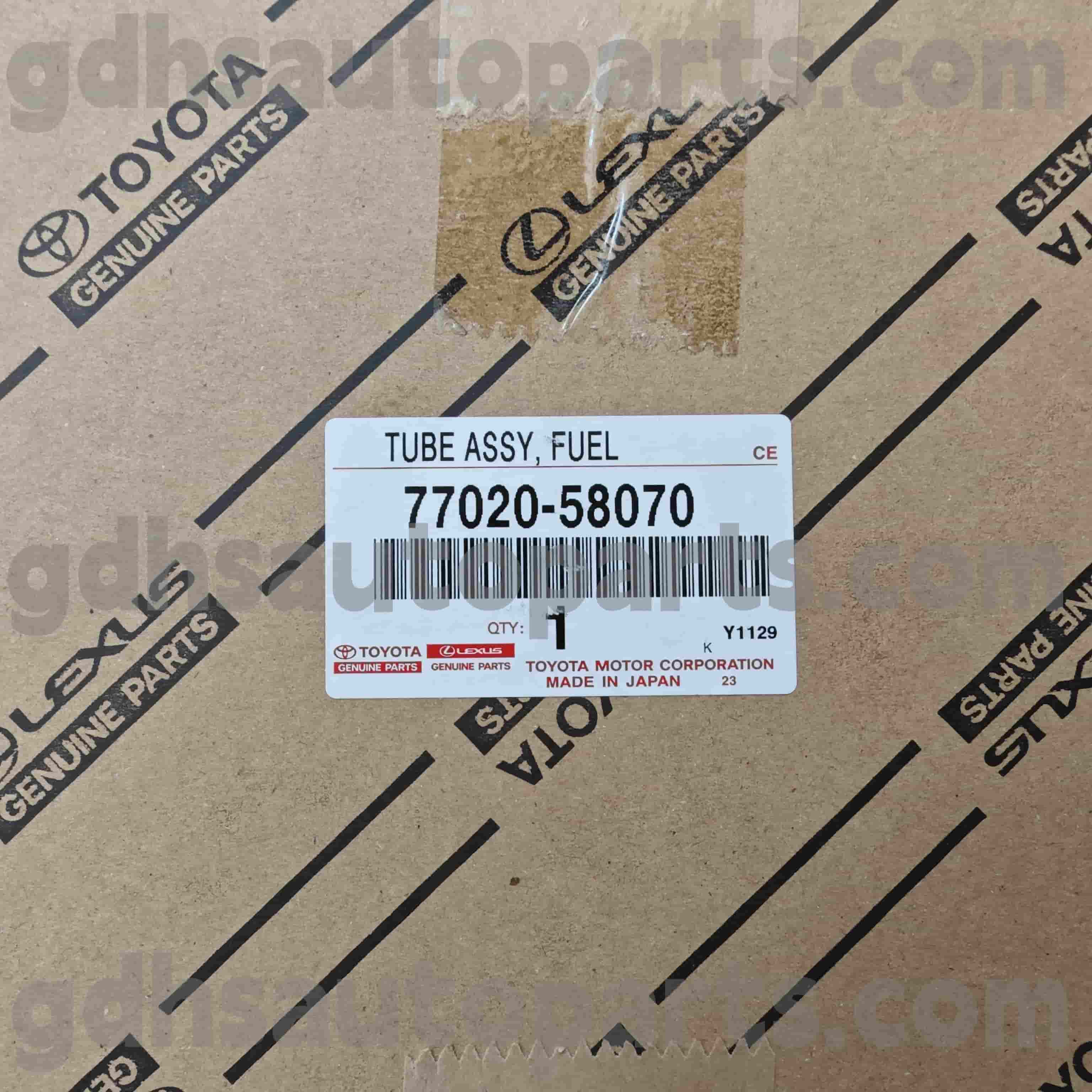 77020-58070 Toyota genuina partium fuel pump ad alphard / Vellfire, Lexus LM350 / LM300H Chassis non. Ggh30