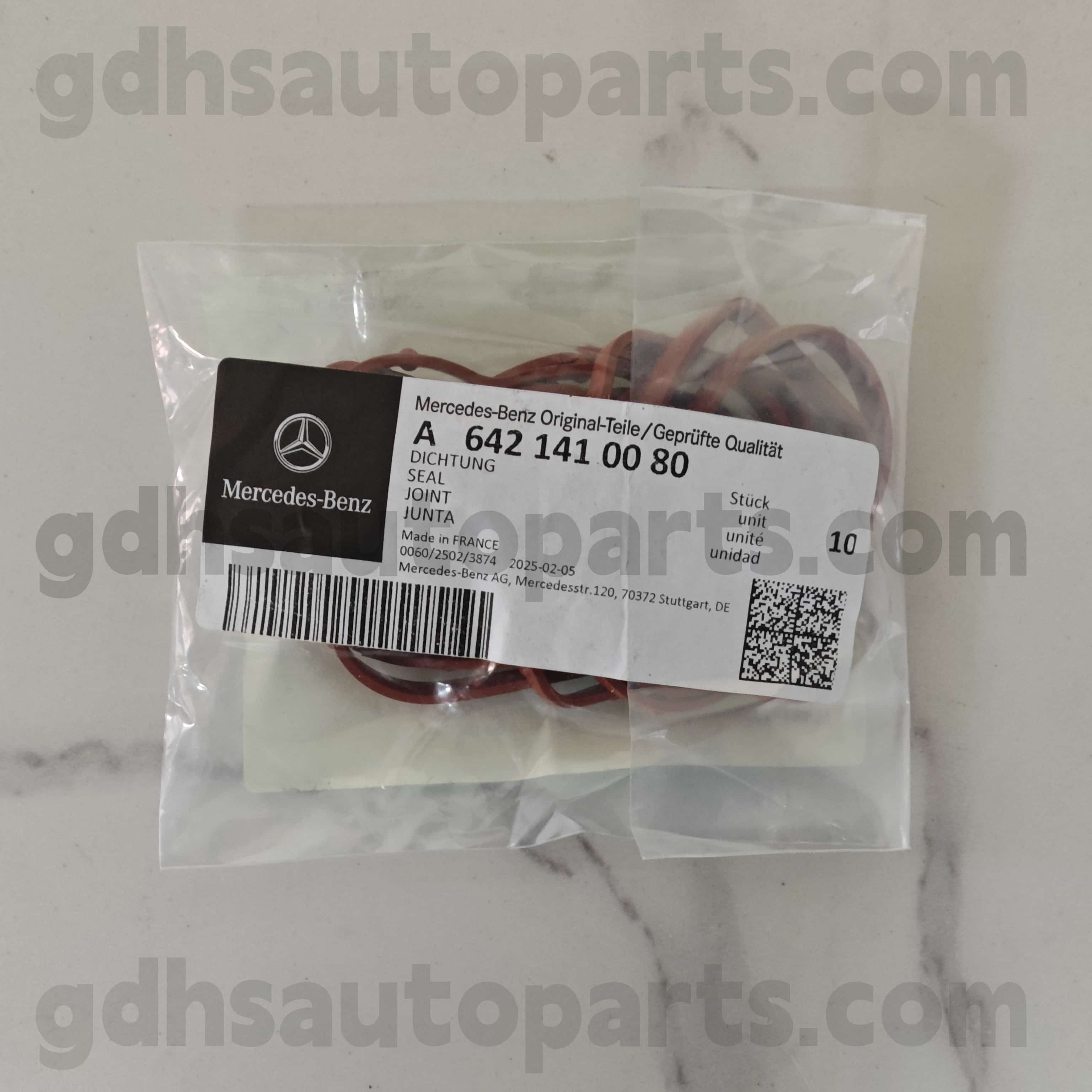 A DCXLII (XIV) C LXXX Mercedes-Benz genuina Parts O-anulum pro (DCXLII) DCCCLV om642, (DCXLII) DCCCXC om642,642820 642,642868 om642,642887 om642