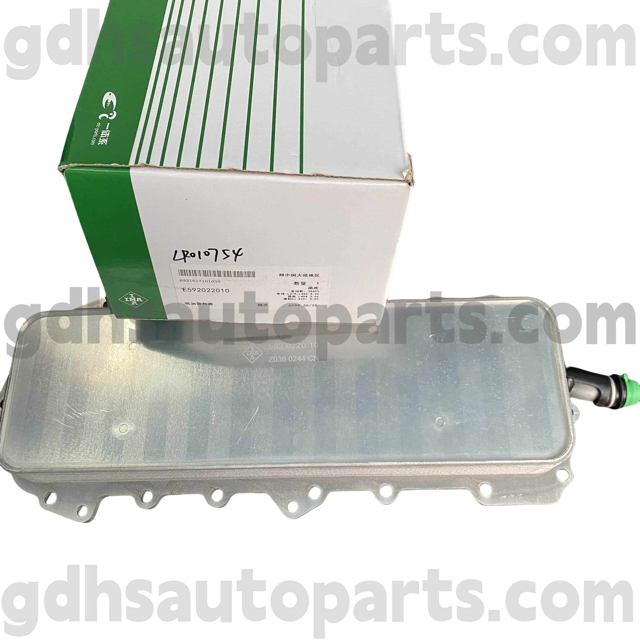 E5920220100 Schaeffler ina engine oleum frigidior Thracam pro range Renault Vel Renault Renault Vel Rover Renault Vel IV Oe No. Lr0110754