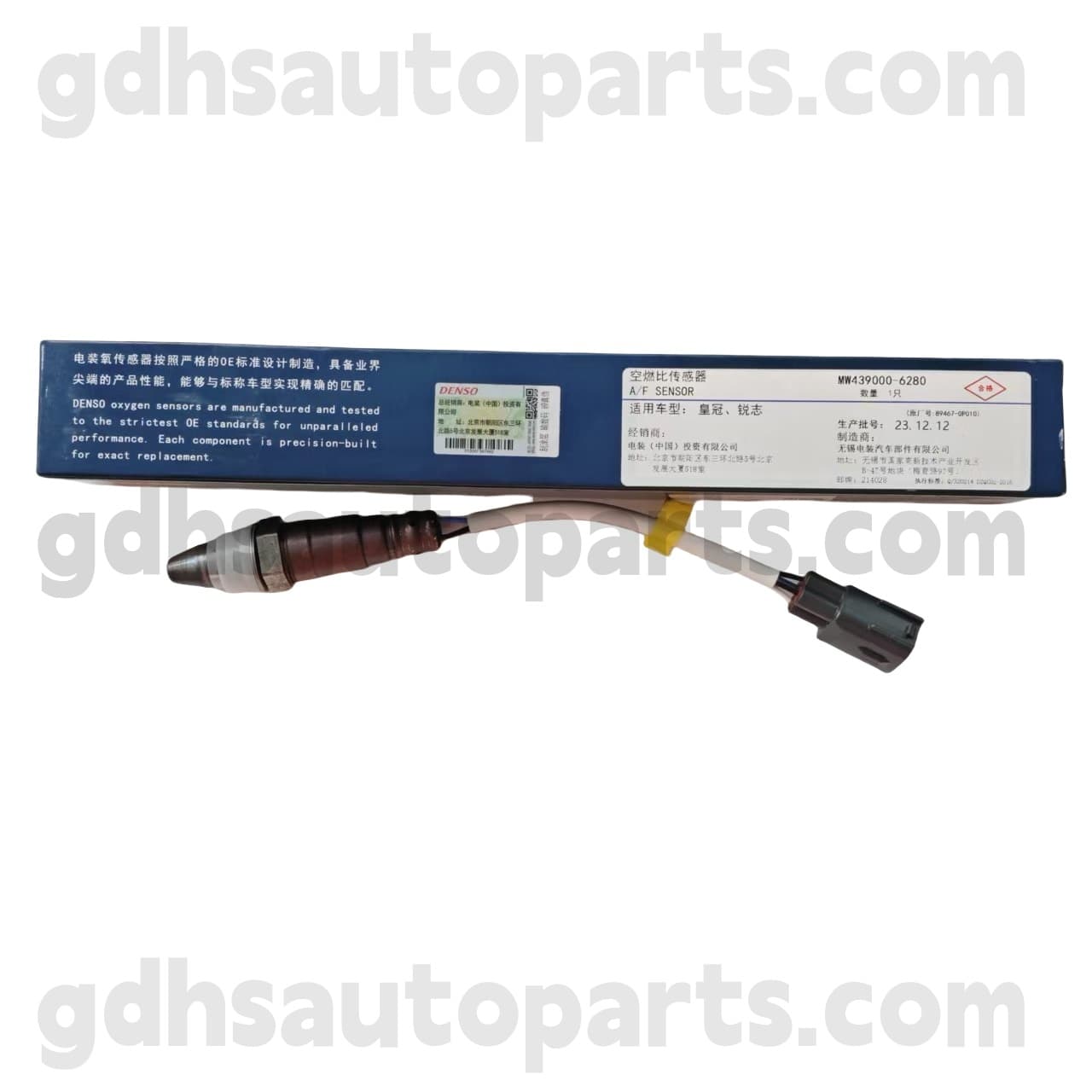 MW439000-6280 Toyota genuina partes ante oxygeni sensorem pro reiz, coronam Chassis nulla. GRS218 OE non. 89467-0P010
